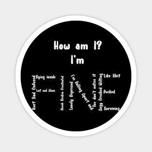 I'm Fine 02 Magnet